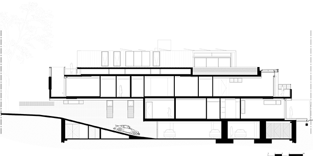 MUSK Architecture Studio - larnook street - section - 625p